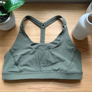 Lululemon Olive Green Stuff Your Bra
